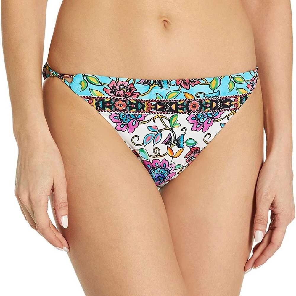 NWT Nanette Lepore Skimpy Rosarito Vamp Bikini Bot Medium M